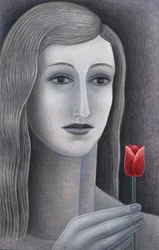 Meisje met Tulp